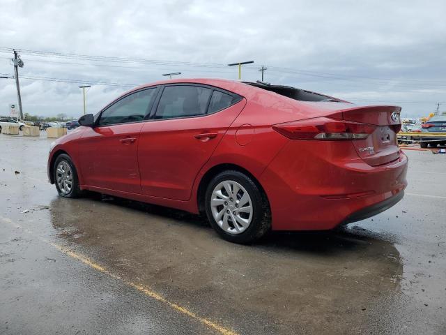 5NPD74LF1HH127035 - 2017 HYUNDAI ELANTRA SE RED photo 2