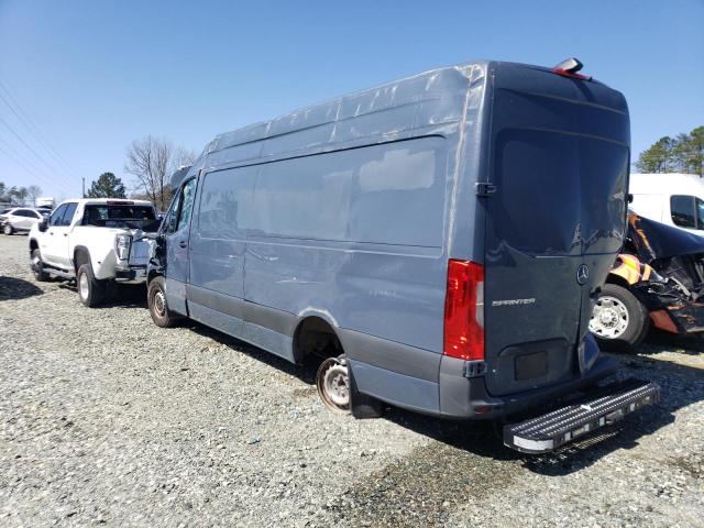 W1Y40CHY0MT071650 - 2021 MERCEDES-BENZ SPRINTER 2500 BLUE photo 2