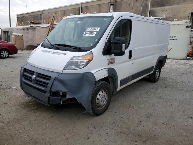 3C6TRVAG5JE103197 - 2018 RAM PROMASTER 1500 STANDARD WHITE photo 1