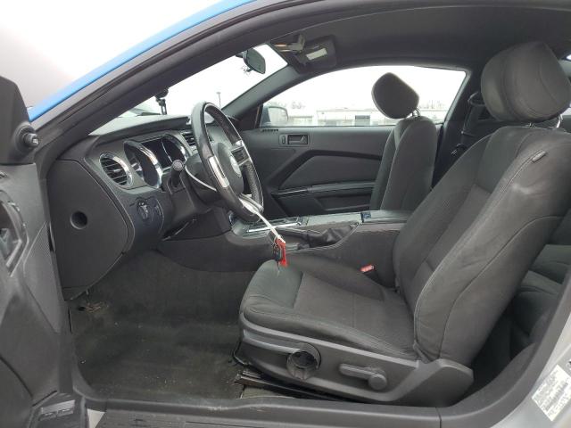 1ZVBP8AM8E5239842 - 2014 FORD MUSTANG BLUE photo 7