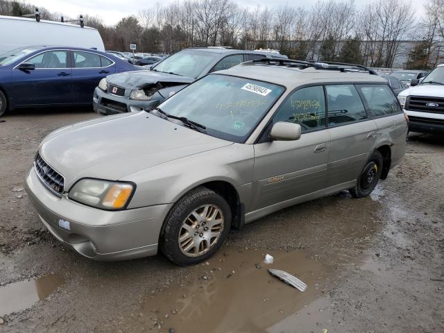 4S3BH895237644335 - 2003 SUBARU LEGACY OUTBACK H6 3.0 SPECIAL BEIGE photo 1