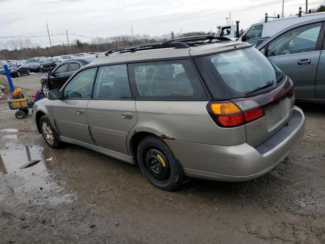 4S3BH895237644335 - 2003 SUBARU LEGACY OUTBACK H6 3.0 SPECIAL BEIGE photo 2