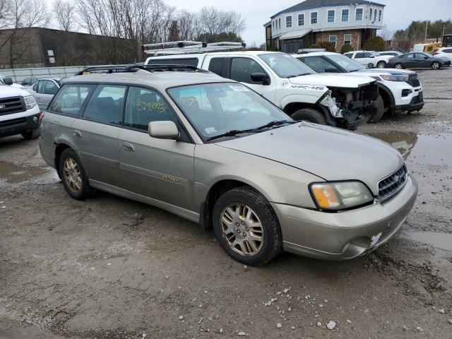 4S3BH895237644335 - 2003 SUBARU LEGACY OUTBACK H6 3.0 SPECIAL BEIGE photo 4