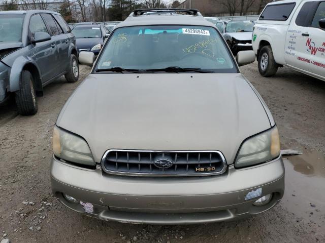 4S3BH895237644335 - 2003 SUBARU LEGACY OUTBACK H6 3.0 SPECIAL BEIGE photo 5