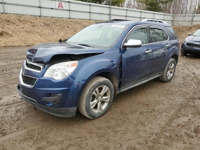 2CNALBEW6A6352265 - 2010 CHEVROLET EQUINOX LS BLUE photo 1