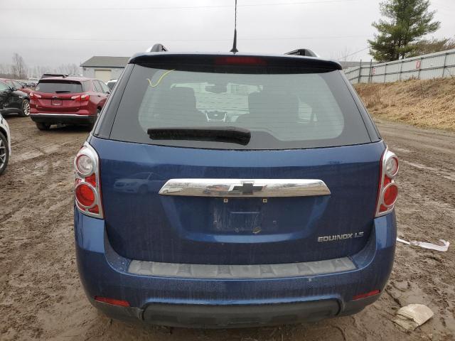 2CNALBEW6A6352265 - 2010 CHEVROLET EQUINOX LS BLUE photo 6