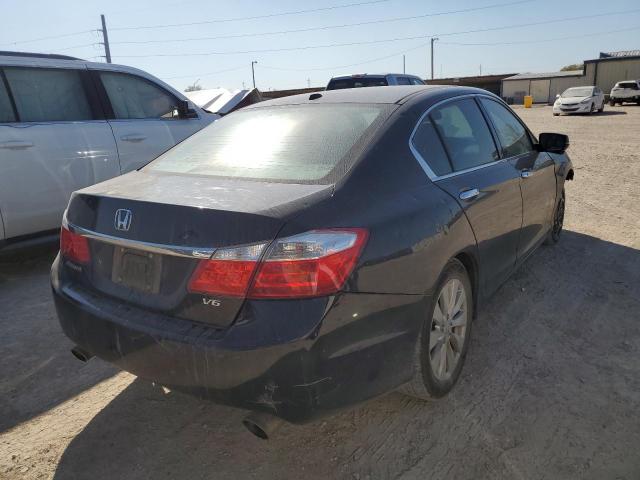 1HGCR3F85DA004709 - 2013 HONDA ACCORD EXL BLACK photo 3