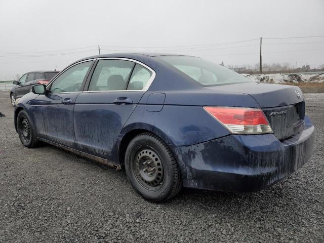 1HGCP26329A805058 - 2009 HONDA ACCORD LX BLUE photo 2