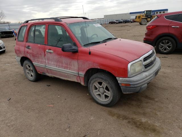 2CNBJ134746918170 - 2004 CHEVROLET TRACKER RED photo 4