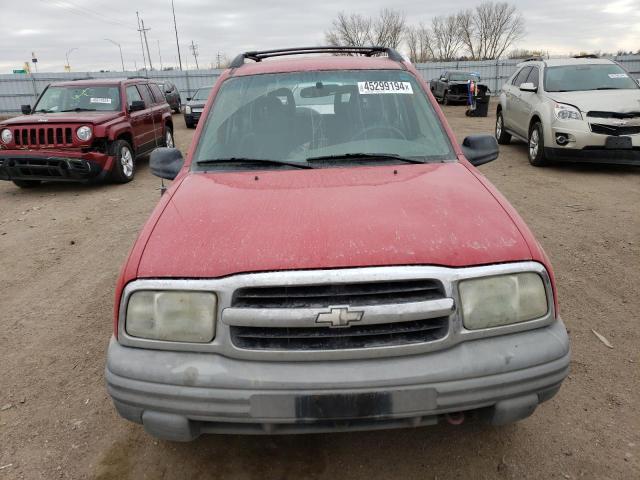 2CNBJ134746918170 - 2004 CHEVROLET TRACKER RED photo 5