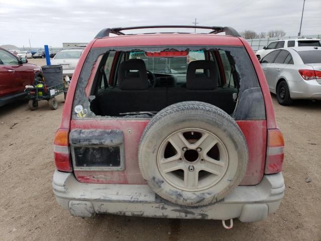 2CNBJ134746918170 - 2004 CHEVROLET TRACKER RED photo 6