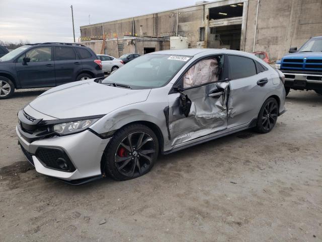 SHHFK7H42JU203154 - 2018 HONDA CIVIC SPORT 银色 照片 1