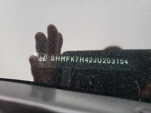 SHHFK7H42JU203154 - 2018 HONDA CIVIC SPORT 银色 照片 12