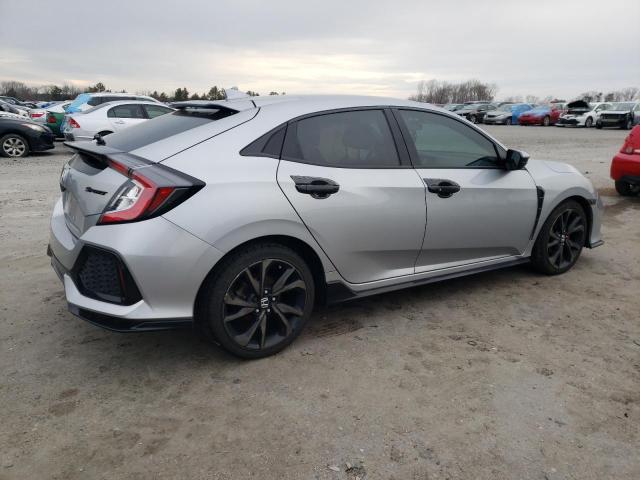 SHHFK7H42JU203154 - 2018 HONDA CIVIC SPORT 银色 照片 3