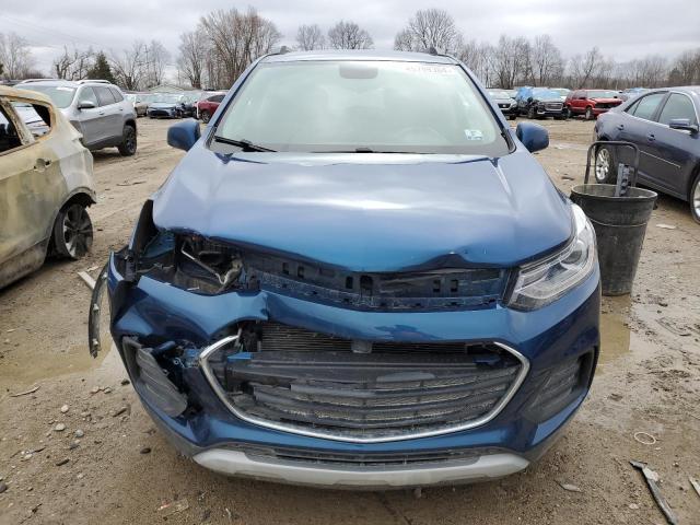 3GNCJLSB1KL336764 - 2019 CHEVROLET TRAX 1LT BLUE photo 5