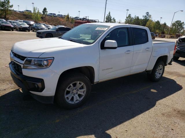 1GCGSCEN5N1261740 - 2022 CHEVROLET COLORADO LT WHITE photo 1