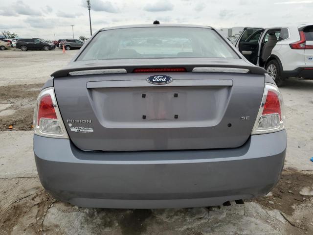 3FAHP07Z07R281381 - 2007 FORD FUSION SE GRAY photo 6