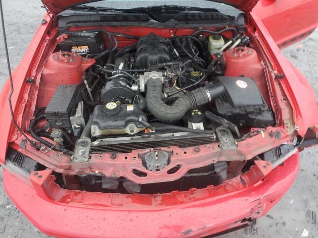 1ZVFT80N155119260 - 2005 FORD MUSTANG RED photo 11