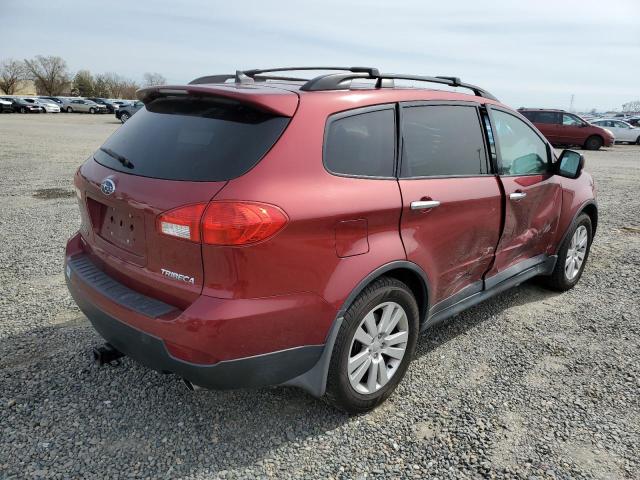 4S4WX9GD5E4400005 - 2014 SUBARU TRIBECA LIMITED RED photo 3