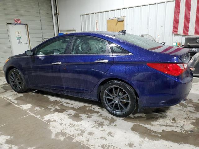 5NPEC4AC5DH612491 - 2013 HYUNDAI SONATA SE BLUE photo 2