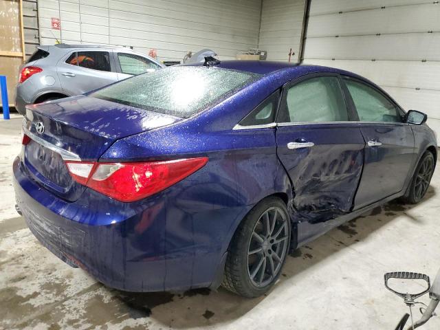 5NPEC4AC5DH612491 - 2013 HYUNDAI SONATA SE BLUE photo 3