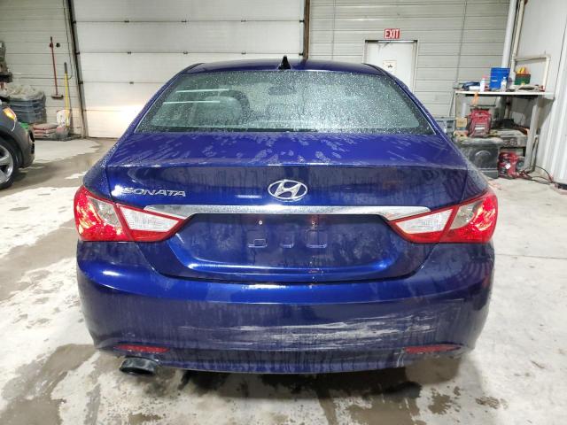 5NPEC4AC5DH612491 - 2013 HYUNDAI SONATA SE BLUE photo 6