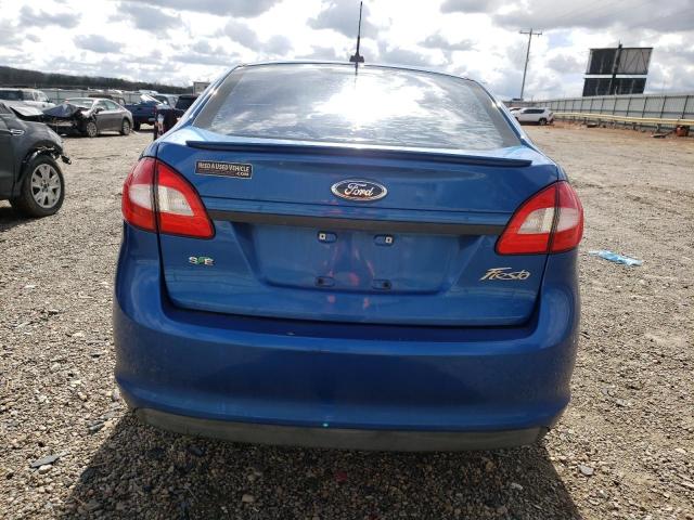 3FADP4BJ3BM175598 - 2011 FORD FIESTA SE BLUE photo 6