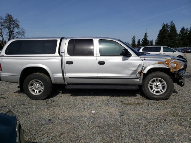 1B7GG2AN41S188253 - 2001 DODGE DAKOTA QUAD SILVER photo 12