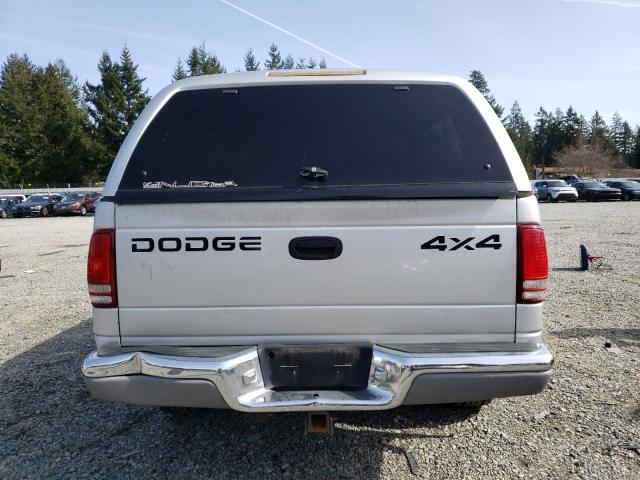 1B7GG2AN41S188253 - 2001 DODGE DAKOTA QUAD SILVER photo 6