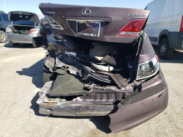 JTHBA30G655129308 - 2005 LEXUS ES 330 BURGUNDY photo 6