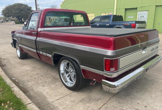 1GCDC14H5FJ169593 - 1985 CHEVROLET C10 RED photo 3