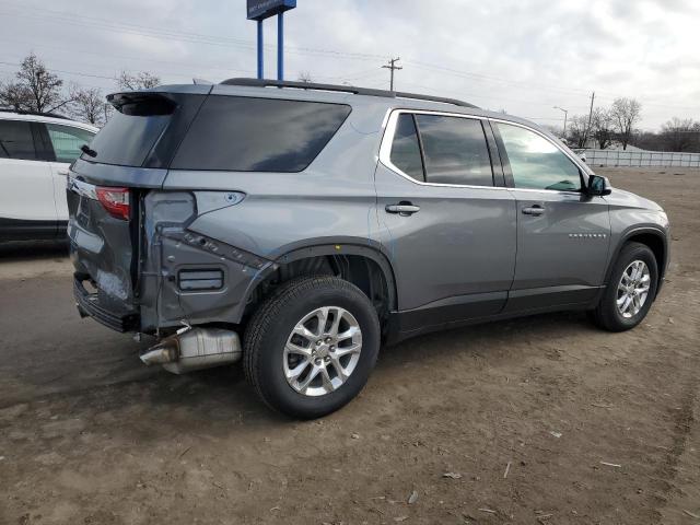 1GNERGKW0LJ257283 - 2020 CHEVROLET TRAVERSE LT SILVER photo 3