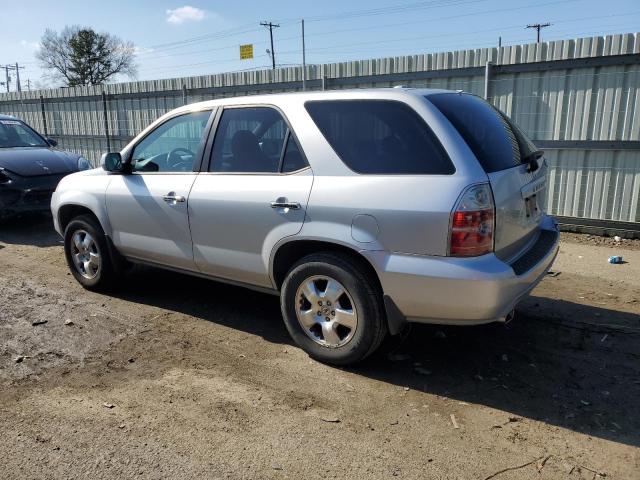 2HNYD18285H500729 - 2005 ACURA MDX GRAY photo 2