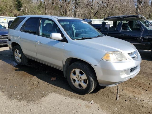 2HNYD18285H500729 - 2005 ACURA MDX GRAY photo 4