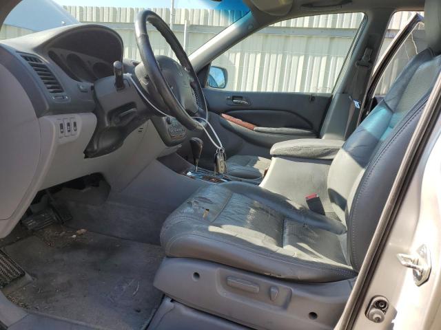 2HNYD18285H500729 - 2005 ACURA MDX GRAY photo 7