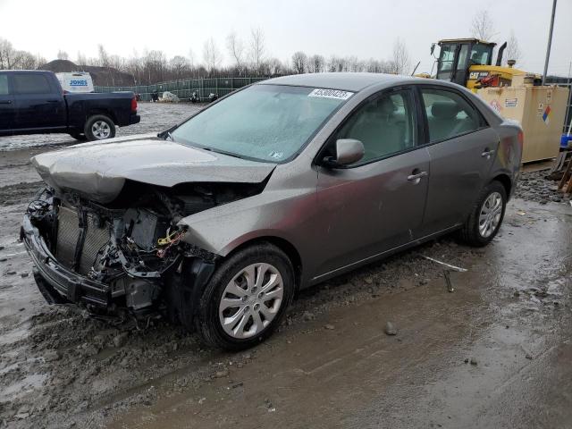 KNAFU4A28C5516729 - 2012 KIA FORTE EX GRAY photo 1