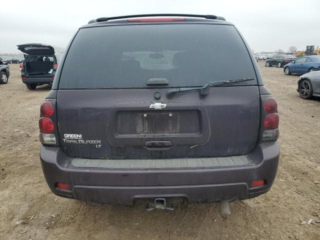 1GNDT13S782134104 - 2008 CHEVROLET TRAILBLAZE LS PURPLE photo 6