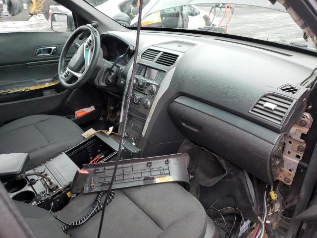 1FM5K8AR1FGC26927 - 2015 FORD EXPLORER POLICE INTERCEPTOR BLACK photo 8
