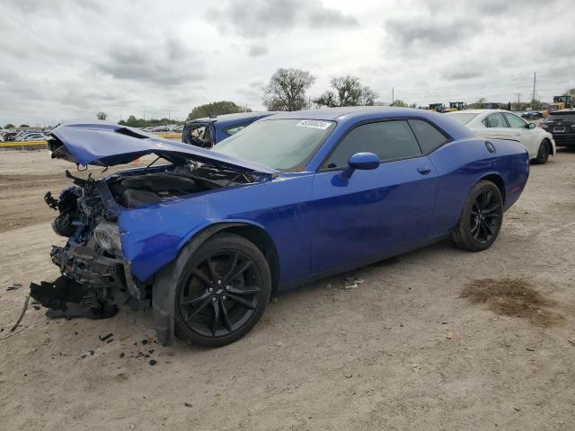 2C3CDZAG5JH271977 - 2018 DODGE CHALLENGER SXT BLUE photo 1