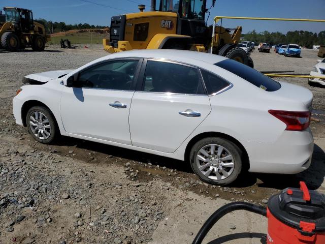 3N1AB7AP8HY243353 - 2017 NISSAN SENTRA S WHITE photo 2