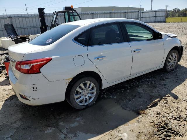 3N1AB7AP8HY243353 - 2017 NISSAN SENTRA S WHITE photo 3