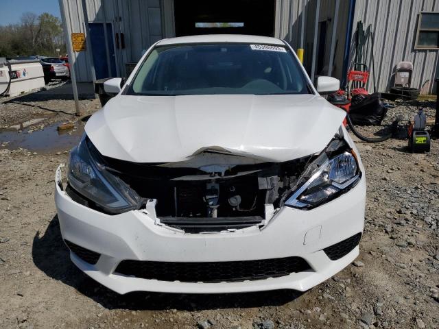 3N1AB7AP8HY243353 - 2017 NISSAN SENTRA S WHITE photo 5