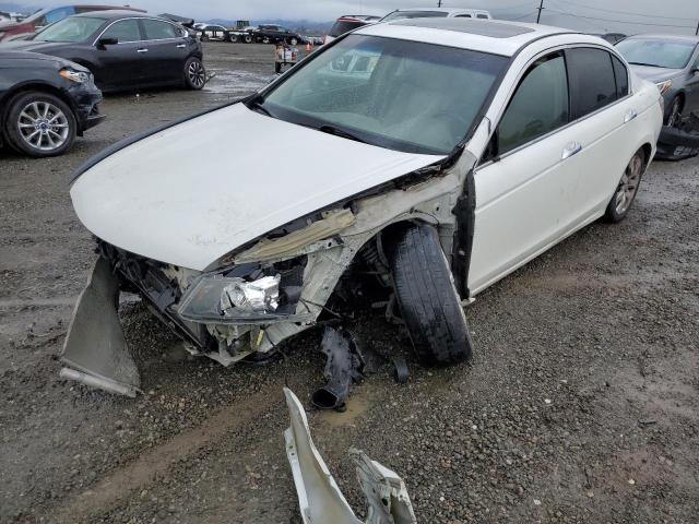 1HGCP36838A084412 - 2008 HONDA ACCORD EXL WHITE photo 1