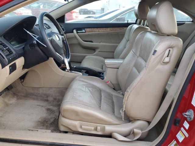 1HGCM72645A011906 - 2005 HONDA ACCORD EX RED photo 7