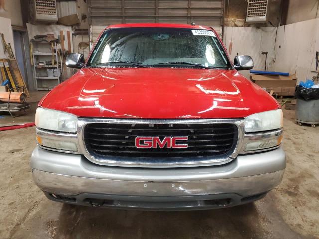 2GTEK19T321371602 - 2002 GMC NEW SIERRA K1500 RED photo 5