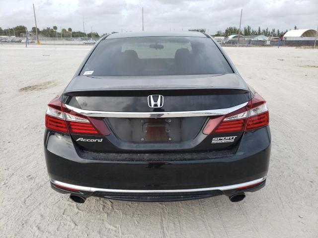 1HGCR2F13HA253299 - 2017 HONDA ACCORD SPORT SPECIAL EDITION BLACK photo 6