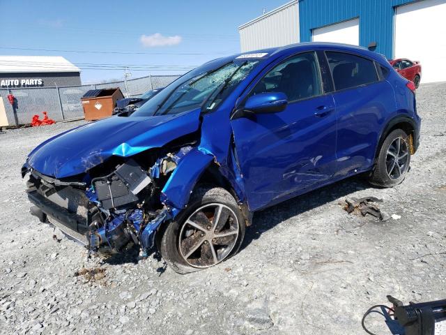 3CZRU6H20KM100873 - 2019 HONDA HR-V SPORT BLUE photo 1