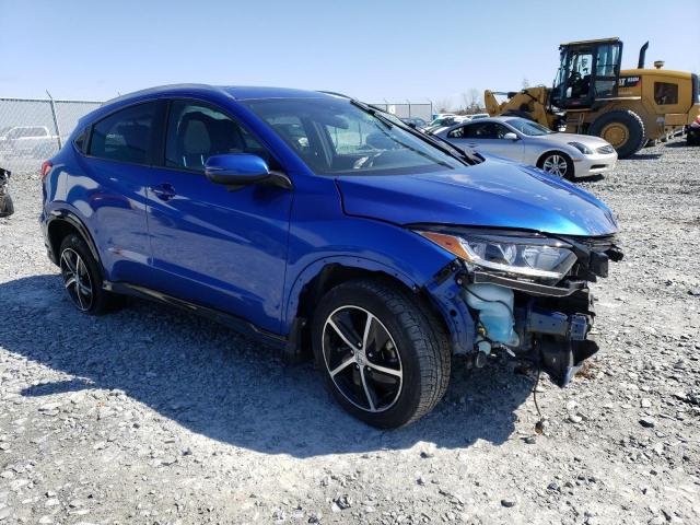 3CZRU6H20KM100873 - 2019 HONDA HR-V SPORT BLUE photo 4