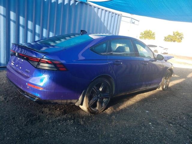 1HGCY2F78PA061494 - 2023 HONDA ACCORD HYBRID SPORT-L BLUE photo 3