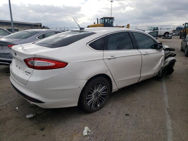 3FA6P0LU2DR103937 - 2013 FORD FUSION SE HYBRID WHITE photo 3